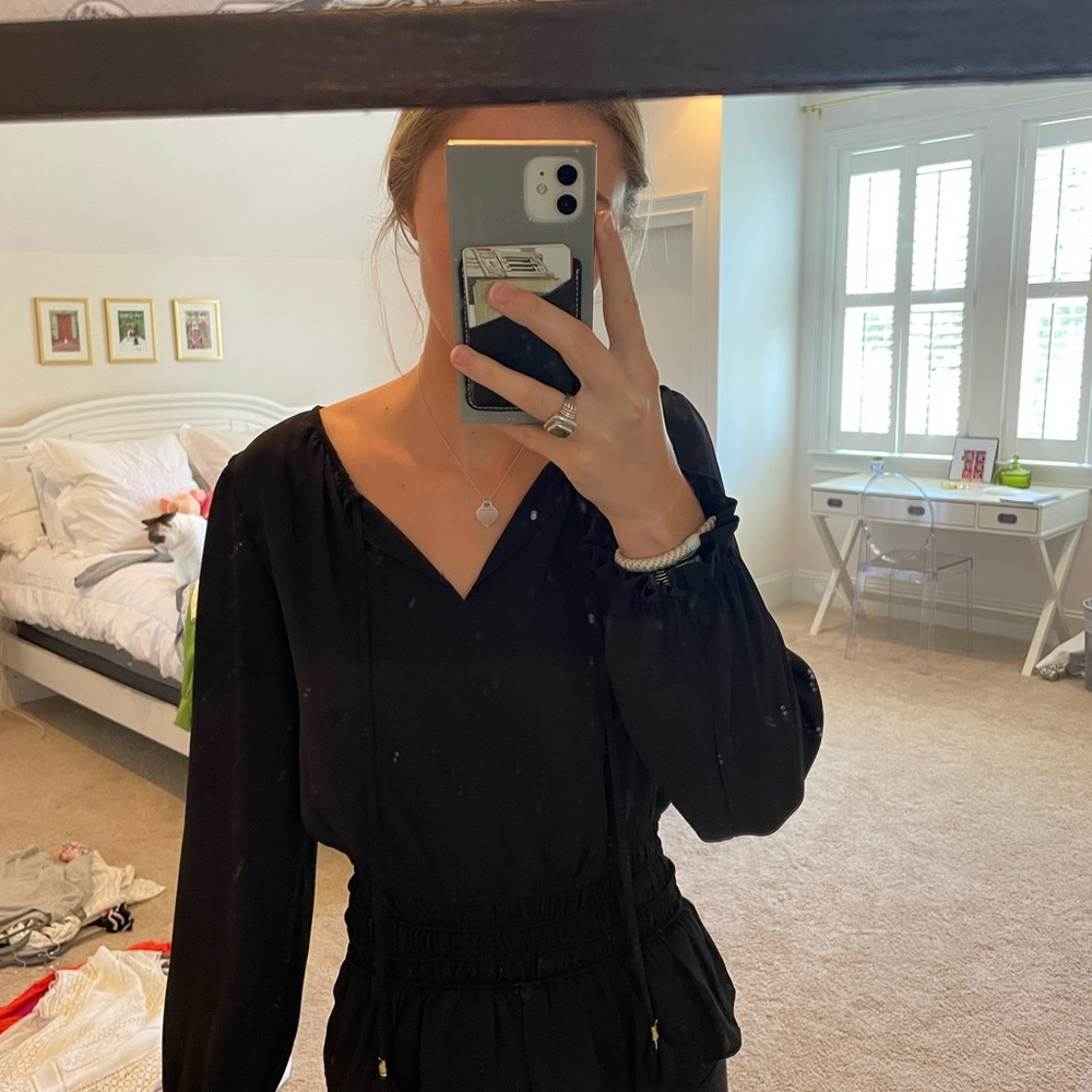 Black socialite top